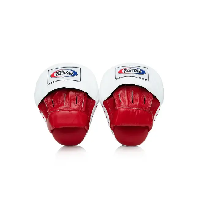 FAIRTEX FMV9 Focus Mitts – Rood/Wit (Paar)