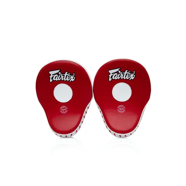 FAIRTEX FMV9 Focus Mitts – Rood/Wit (Paar)