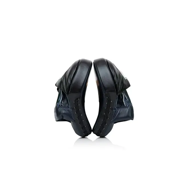 FAIRTEX FMV9 Focus Mitts – Zwart/Blauw (Paar)