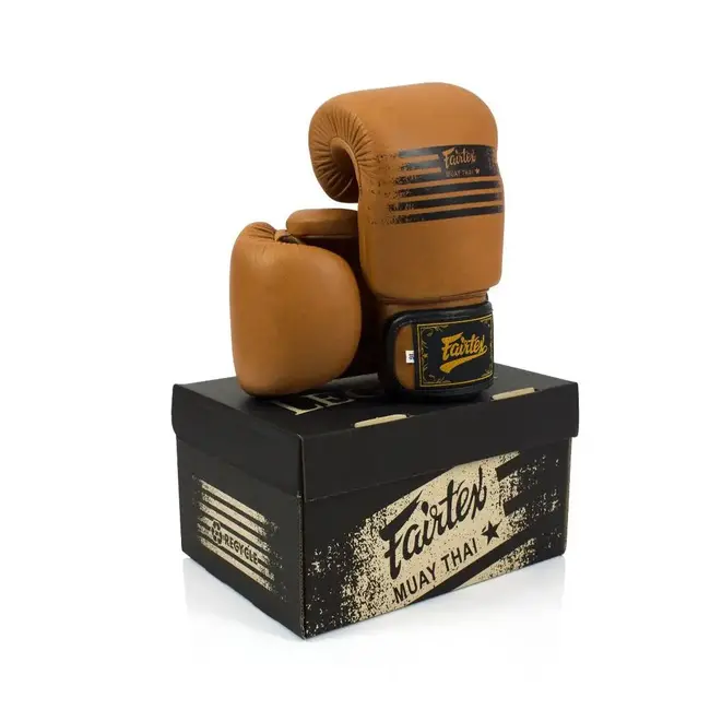 FAIRTEX BGV21 Legacy Leren Bokshandschoenen – Bruin