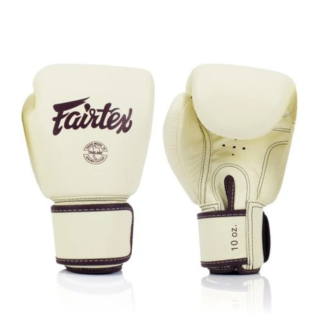 FAIRTEX BGV16 Leren Bokshandschoenen – Khaki