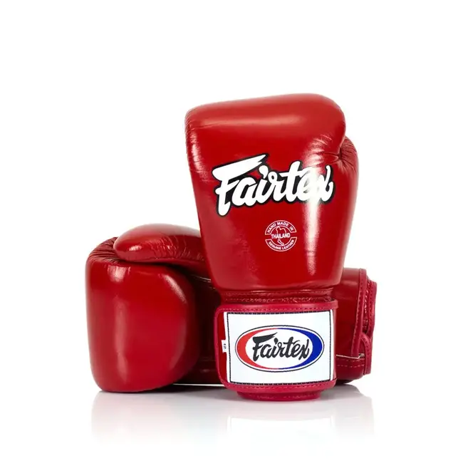 FAIRTEX BGV1 Leren Bokshandschoenen – Rood