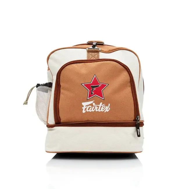 FAIRTEX Fairtex - Sporttas - Heavy Duty Gym Bagt (70x34x34cm) - KHAKI/ORANGE
