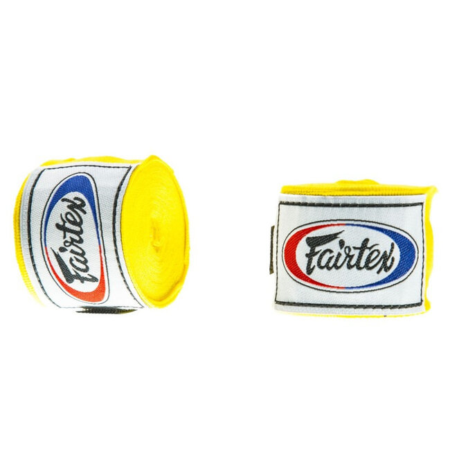 FAIRTEX Handwraps 460 cm – Gele Boksbandages