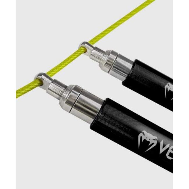 Venum VENUM - SPRINGTOUW - THUNDER EVO JUMP ROPE - BLACK/YELLOW