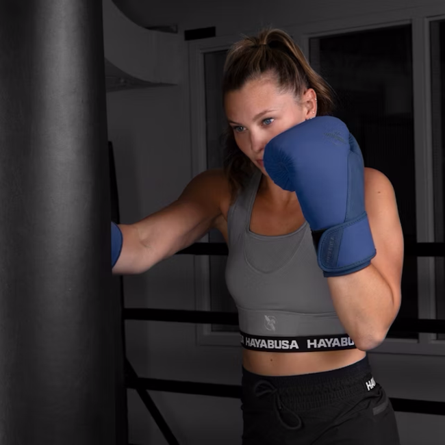 Hayabusa T360 Bokshandschoenen – Blauw – Dual-X Polssteun – Training & Sparring