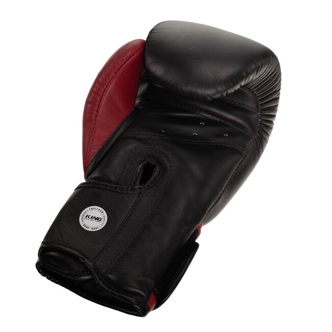King Pro Boxing Bokshandschoenen - star 10 (zwart /rood)