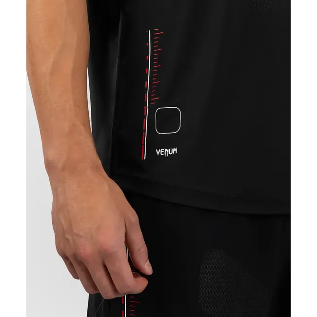 Venum Tactical XT Dry Tech- TSHIRT - Black/Fire Red