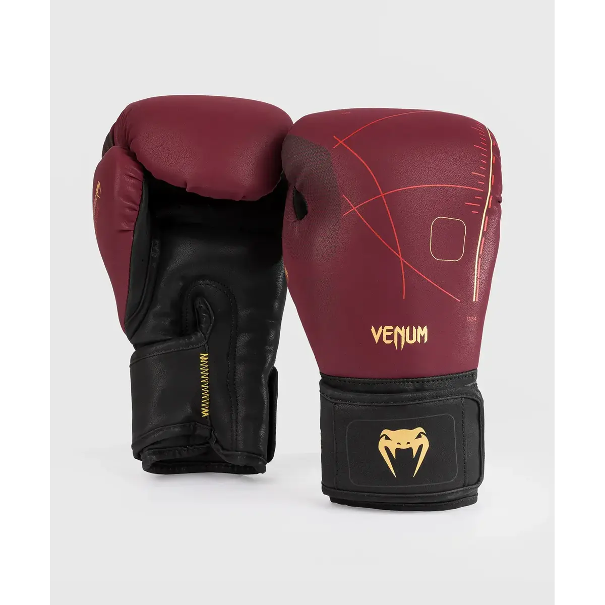 Venum Tactical XT - gants de boxe - noir/bordeaux/or