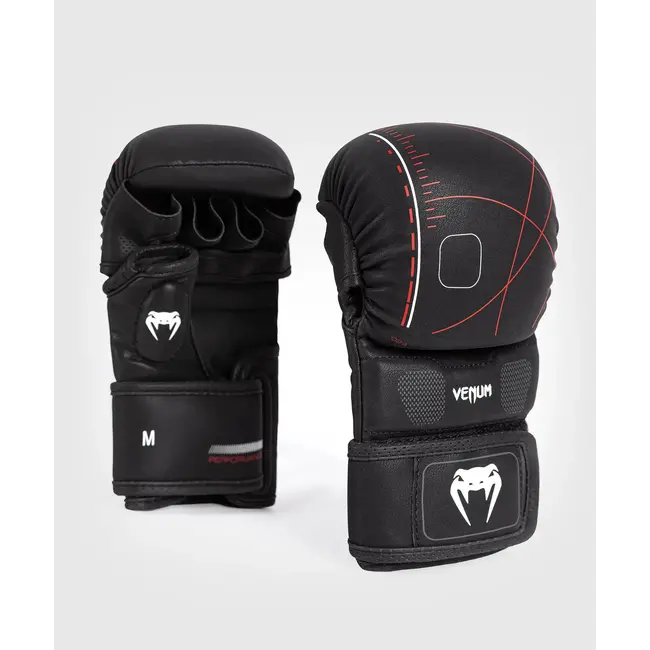 Venum Tactical XT - MMA HANDSCHOEN - Black/Fire Red