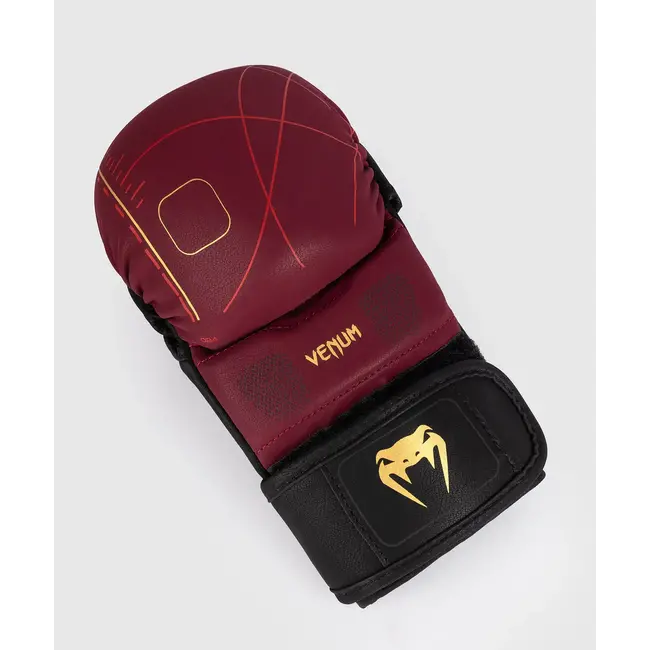 Venum Tactical XT Sparring Gloves - Black/Burgundy/Gold