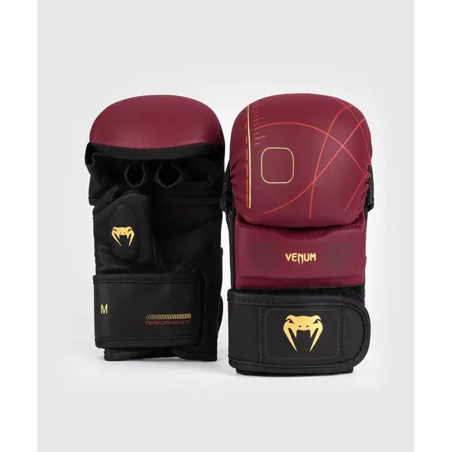 Venum Venum Tactical XT Sparring Gloves - Black/Burgundy/Gold