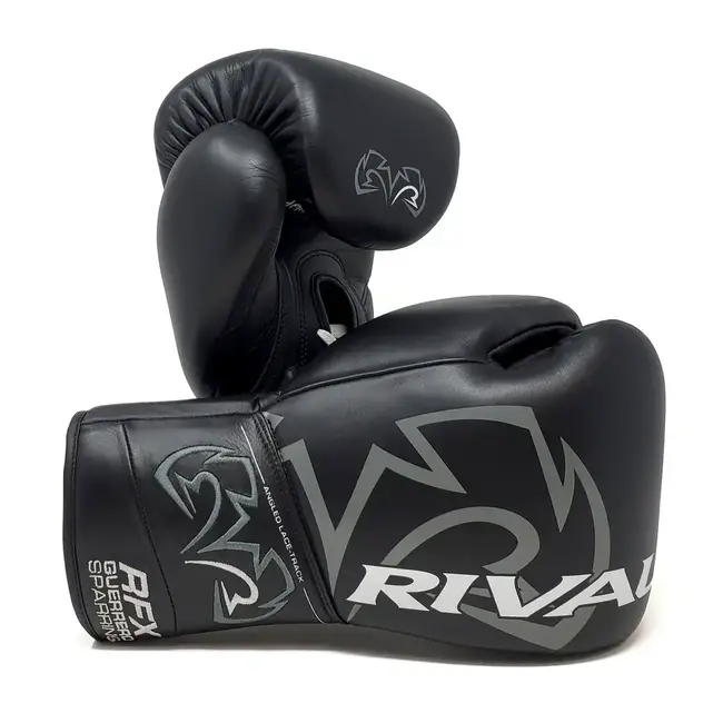 Rival Boxing Gear Rival RFX Guerrero HDE‑F Sparring Gloves – Zwart – Pro Training – Premium Leer