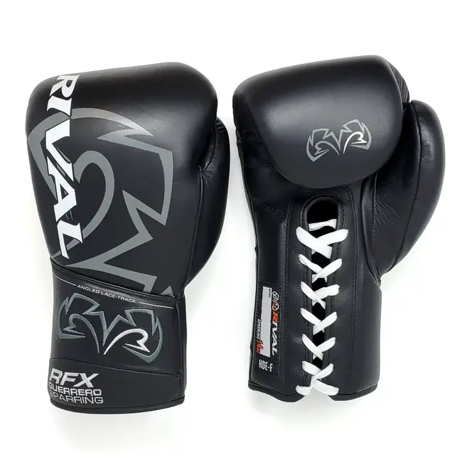 Rival Boxing Gear Rival RFX Guerrero HDE‑F Sparring Gloves – Zwart – Pro Training – Premium Leer