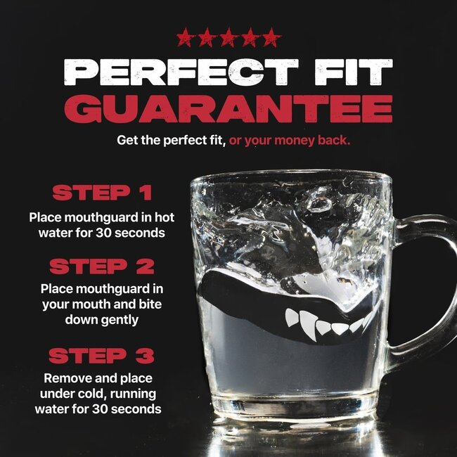 safe jaws SAFEJAWZ EXTRO FANGS BLACK