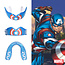 safe jaws SAFEJAWZ MARVEL™ - GEBITBESCHERMING - CAPTAIN AMERICA
