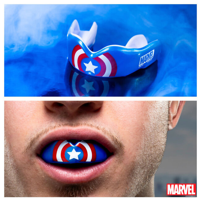 safe jaws SAFEJAWZ MARVEL™ - GEBITBESCHERMING - CAPTAIN AMERICA