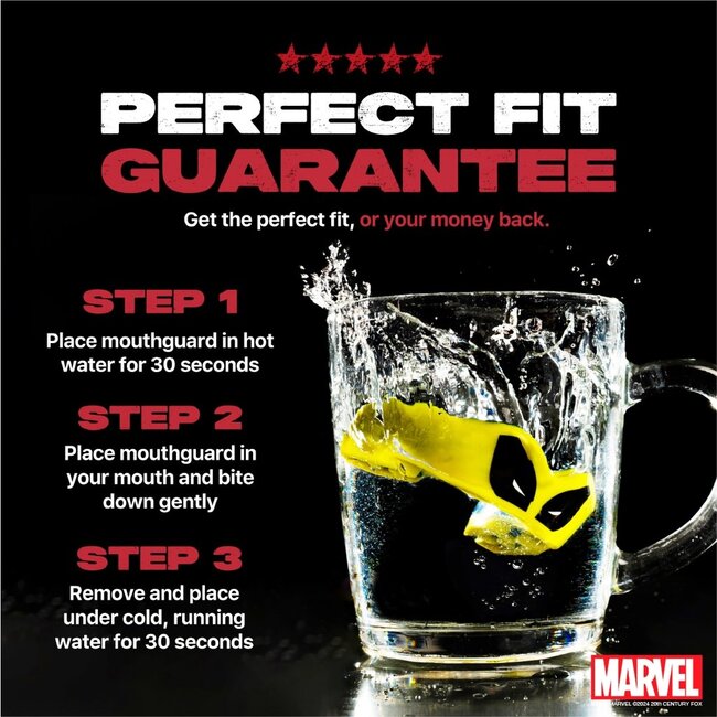 safe jaws SAFEJAWZ MARVEL™ - GEBITBESCHERMING - WOLVERINE