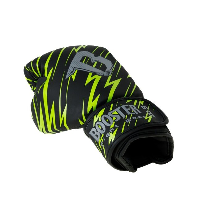 Booster Fightgear Combat Series 1 BG Kids Bokshandschoenen – Neon Geel Kinderhandschoenen voor Kickboksen
