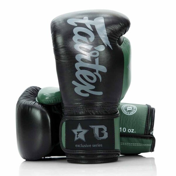 Fairtex X Booster FXB BG V2 gants de boxe – Military vert/noir