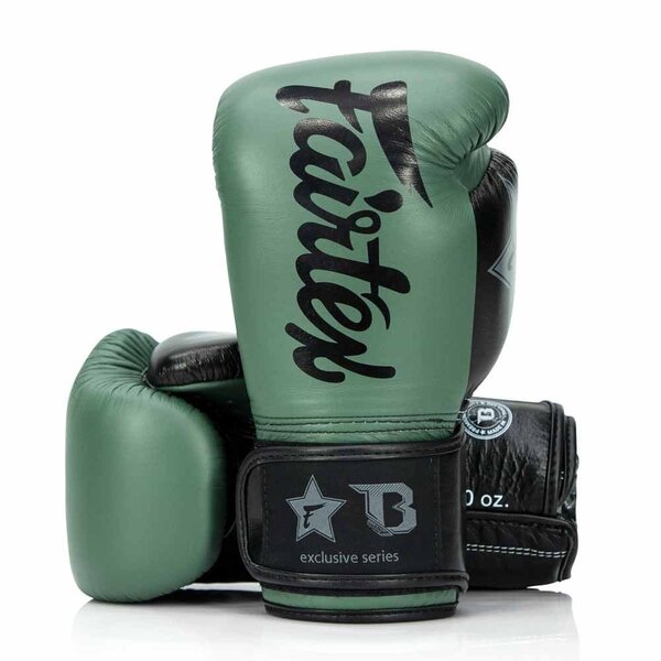 Fairtex X Booster FXB BG V2 gants de boxe – vert/noir