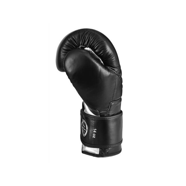 JOYA Joya Falcon – Leren Bokshandschoenen - Zwart/Zilver