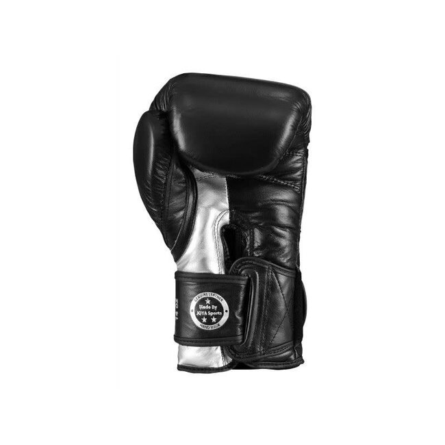 JOYA Falcon – Leren Bokshandschoenen - Zwart/Zilver