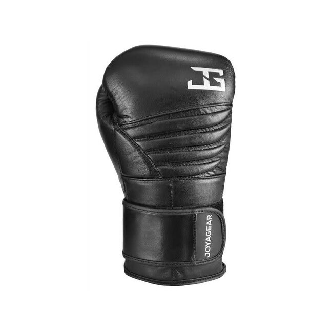 JOYA Falcon – Leren Bokshandschoenen - Zwart/Zilver