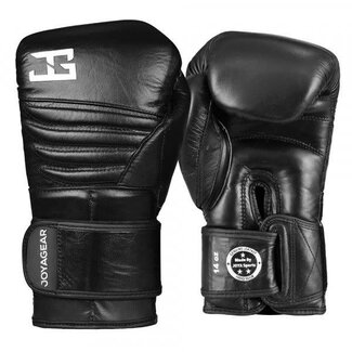 JOYA Falcon – Leren Bokshandschoenen Zwart/Wit