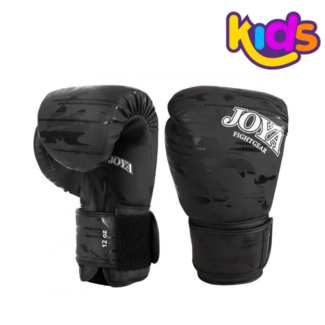 JOYA CAMO V2 Kinderbokshandschoenen – Zwart