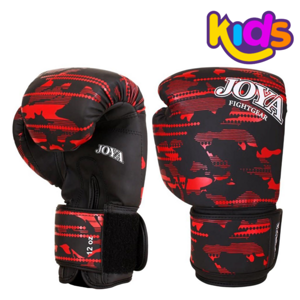 JOYA CAMO V2 gants de boxe enfant – rouge
