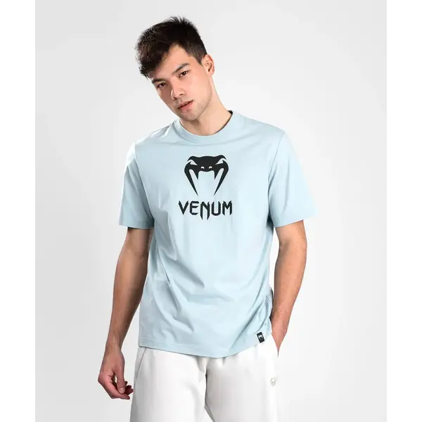 Venum CLASSIC T-SHIRT - Clearwater bleu/noir