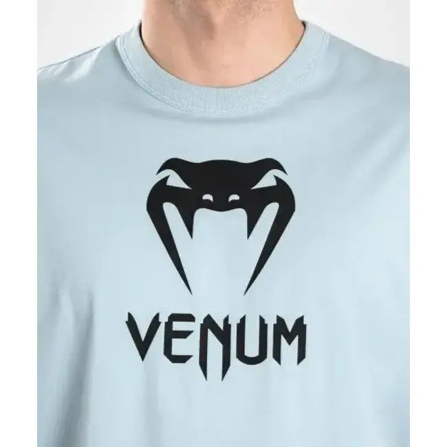 Venum CLASSIC T-SHIRT - Clearwater Blue/Black