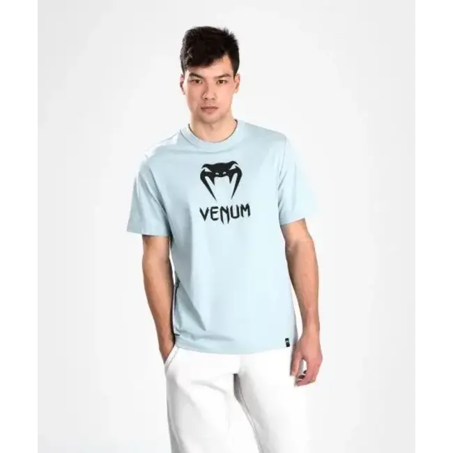 Venum CLASSIC T-SHIRT - Clearwater Blue/Black