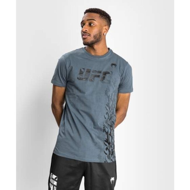 Venum UFC VENUM AUTHENTIC FIGHT WEEK MEN'S SHORT SLEEVE T-SHIRT - GREY