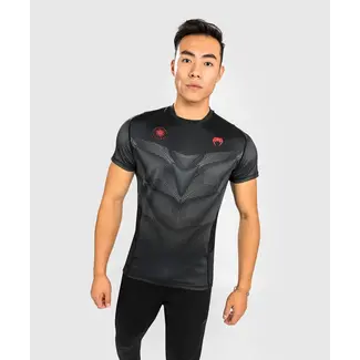 Venum Venum PHANTOM Dry Tech T-shirt Zwart Rood Venum Venum PHANTOM Dry Tech T-shirt Zwart Rood
