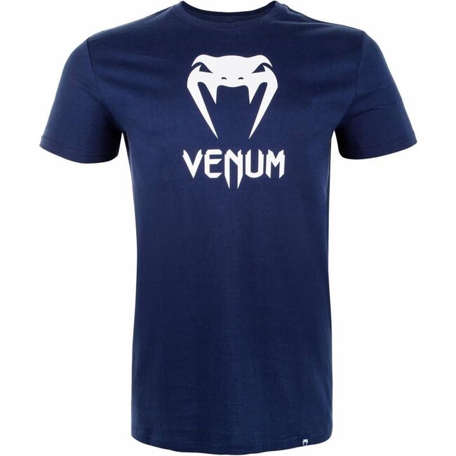 Venum VENUM CLASSIC T-SHIRT - NAVY BLUE/WHITE