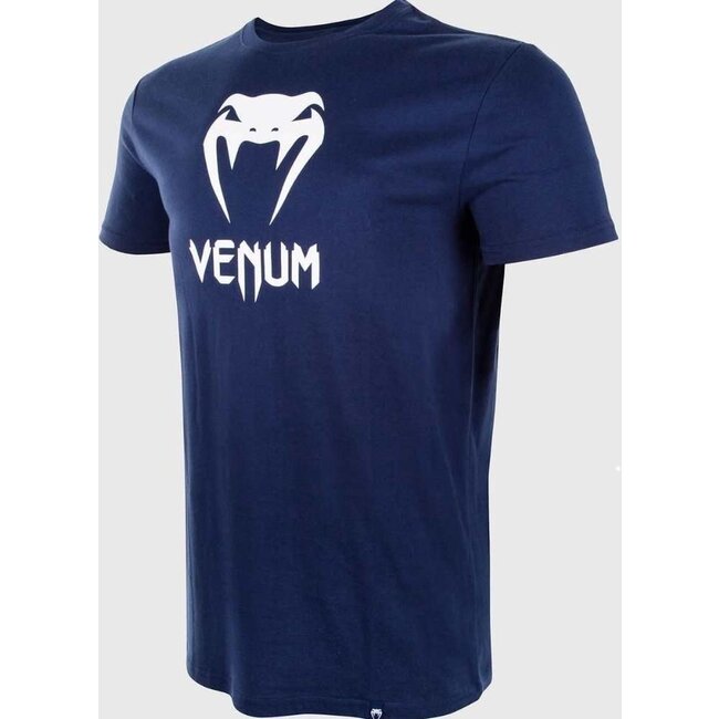 Venum CLASSIC T-SHIRT - NAVY BLUE/WHITE