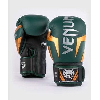 Venum Venum Elite - BOKSHANDSCHOEN - Green/Bronze/Silver