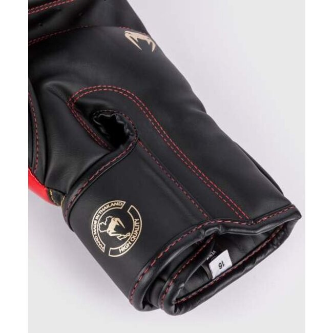 Venum Venum Elite - BOKSHANDSCHOEN - Black/Gold/Red