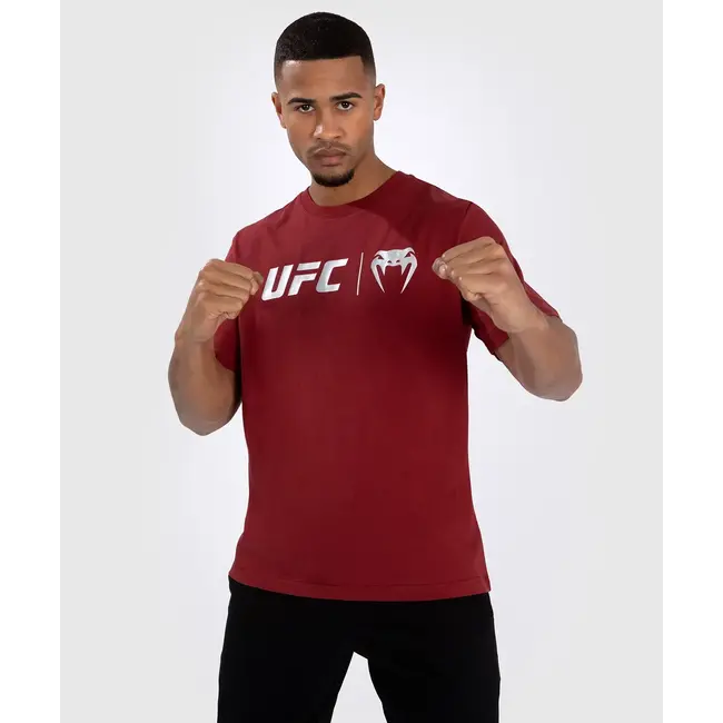 Venum UFC Venum Classic T-Shirt - Red/SILVER