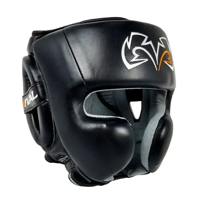 Rival Boxing Gear Rival RHG30 Mexican Headgear – Premium Bokshoofdbeschermer voor Sparren & Wedstrijd - Zwart