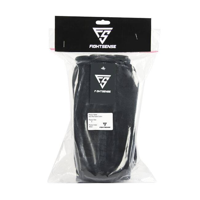 Fightsense Scheenbeschermers – Instep Scheenkousen – Black on Black – Voor Kickboksen & MMA – Scheenbeschermers voor vechtsport en training
