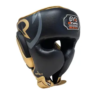 Rival RHG100 Professionele Bokshoofdbeschermer – Zwart/Goud