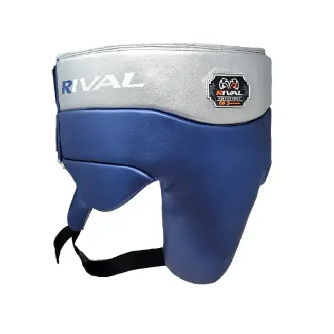 Rival Boxing Gear Rival RNFL100 Professionele Tok / Liesbeschermer – Blauw/Zilver – Ultralicht & Beschermend