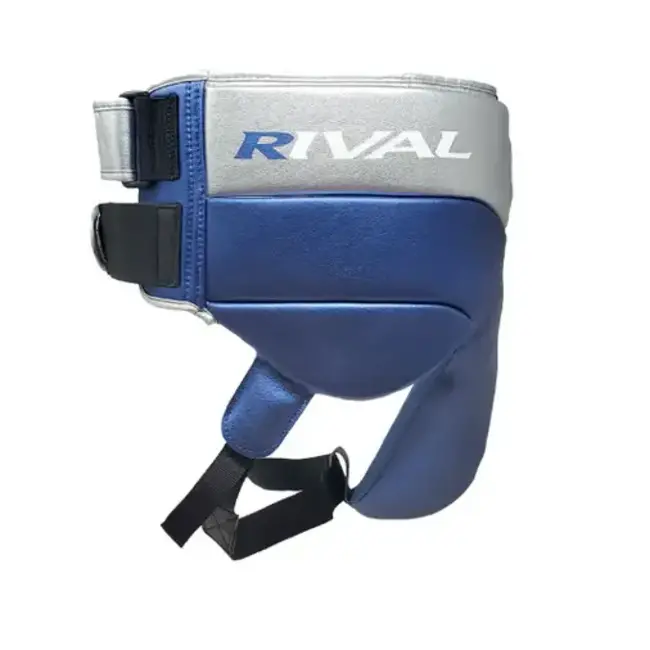 Rival Boxing Gear Rival RNFL100 Professionele Tok / Liesbeschermer – Blauw/Zilver – Ultralicht & Beschermend