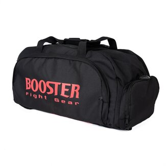 Booster Fightgear B-Force Duffle Bag – Sport- & Rugtas – Zwart/Rood