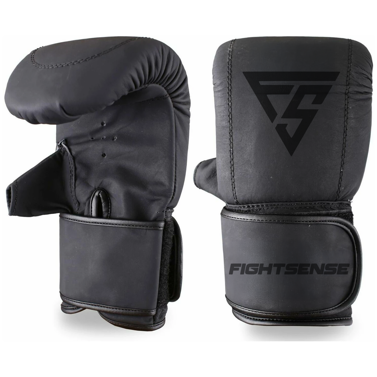 Fightsense ECLIPSE gant de sac – en cuir gants de boxe pour entraînement au sac