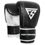 Fightsense XTM Zakhandschoenen Zwart/Wit – Leren Bokshandschoenen voor Zaktraining – Bokshandschoenen voor vechtsport en training