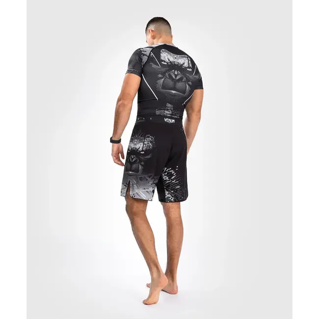 Venum Gorilla Jungle Fightshort - Black/White